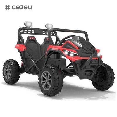CJ-XH-JC610 4x4 op batterij aangedreven kinderen elektrische UTV rijden op auto buggy voor kinderen met ouderlijke afstandsbediening