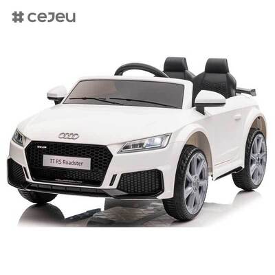 CJ-XH-JC323 Licensed Audi TTRS Ride-On Toy Electric Remote Control Battery Operated Car for Kids Plastic Material 4 Wheels