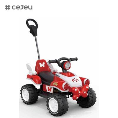 CJ-FLBB-712 2 tot 4 jaar Baby Kid Rijd op Push Pedal Car met glijdende batterij aangedreven muziek voor kinderen