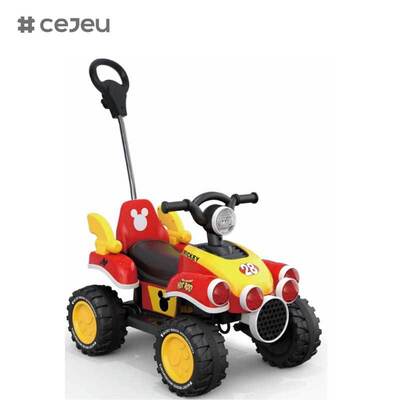 CJ-FLBB-712 2 tot 4 jaar Baby Kid Rijd op Push Pedal Car met glijdende batterij aangedreven muziek voor kinderen