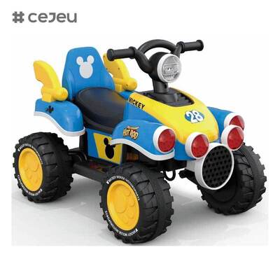 CJ-FLBB-712 2 tot 4 jaar Baby Kid Rijd op Push Pedal Car met glijdende batterij aangedreven muziek voor kinderen