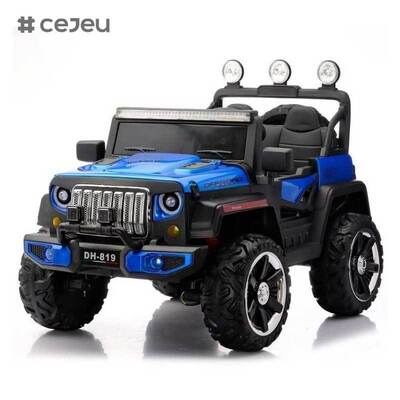 CJ-CHBB-DH-819 Hoge kwaliteit ABS Kinderauto elektrische auto met vierwielaandrijving, terreinauto, leeftijd 5-7 USB-herbestelpercentage 66%