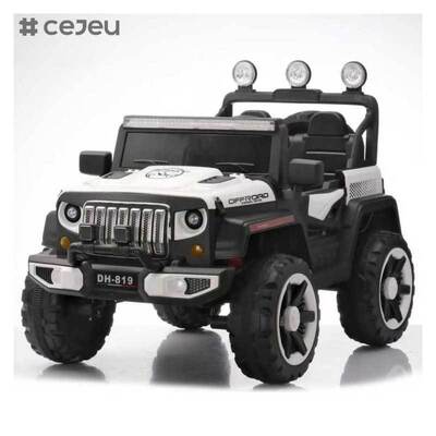 CJ-CHBB-DH-819 Hoge kwaliteit ABS Kinderauto elektrische auto met vierwielaandrijving, terreinauto, leeftijd 5-7 USB-herbestelpercentage 66%