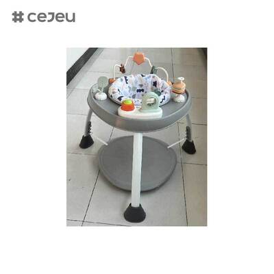 CJ-BST-BC10 speelcentrum & activiteit tafel met muziek en lichten de voetenrest heeft drie hoogte aanpassing, kan ook op de dienblad als tafelplaat