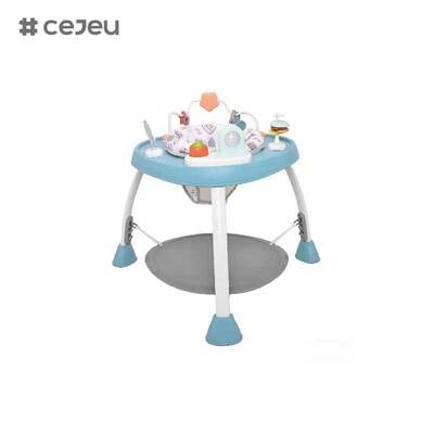 CJ-BST-BC10 speelcentrum & activiteit tafel met muziek en lichten de voetenrest heeft drie hoogte aanpassing, kan ook op de dienblad als tafelplaat