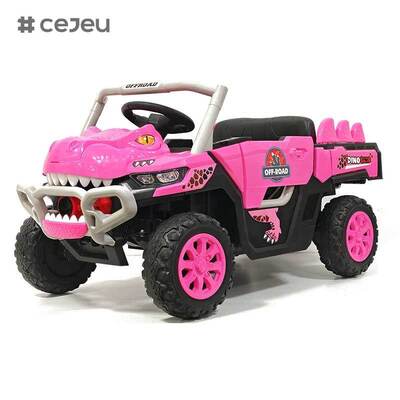 CJ-JDY-GTS3366 Kinderen Rijden op Afstandsbediening Elektrische Auto 2-4 Jaar Batterij-Aangedreven 12V MP3 Plastic Lichtgewicht Meerdere Speelmodi