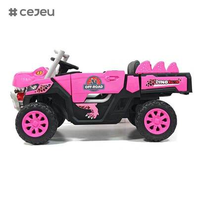 CJ-JDY-GTS3366 Kinderen Rijden op Afstandsbediening Elektrische Auto 2-4 Jaar Batterij-Aangedreven 12V MP3 Plastic Lichtgewicht Meerdere Speelmodi