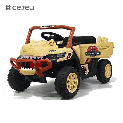 CJ-JDY-GTS3366 Kinderen Rijden op Afstandsbediening Elektrische Auto 2-4 Jaar Batterij-Aangedreven 12V MP3 Plastic Lichtgewicht Meerdere Speelmodi