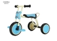 De Purpere Blauwe 30KGS Lading van EVA Wheel Portable Kids Tricycle