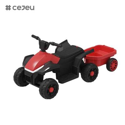 CJ-BEJ-3199 Nieuwe 6-Wiel Elektrische Quad Bike Kinderen Accu-Aangedreven Plastic Ride-on Voertuig Eén Aandrijving Strand Off Road Speelgoedauto